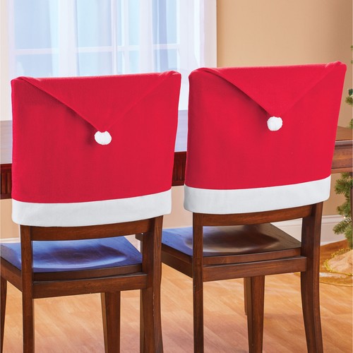 Santa claus red hat cap - 2-pc,